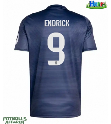 Real Madrid Endrick #9 Bortatröja 2025-26 Kortärmad